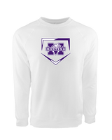 Manteno HS Softball Plate - Crewneck Sweatshirt