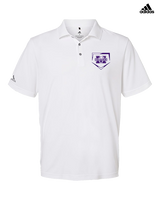 Manteno HS Softball Plate - Mens Adidas Polo