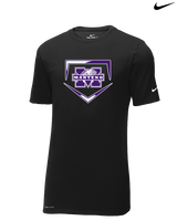 Manteno HS Softball Plate - Mens Nike Cotton Poly Tee