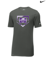 Manteno HS Softball Plate - Mens Nike Cotton Poly Tee