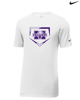 Manteno HS Softball Plate - Mens Nike Cotton Poly Tee