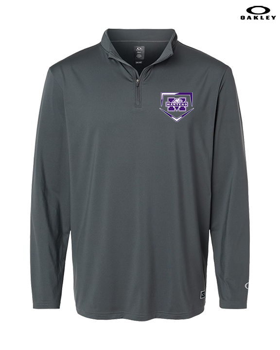 Manteno HS Softball Plate - Mens Oakley Quarter Zip