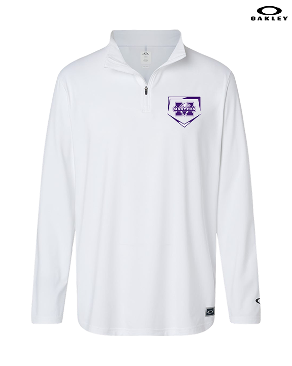 Manteno HS Softball Plate - Mens Oakley Quarter Zip