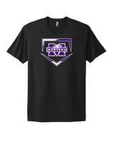 Manteno HS Softball Plate - Mens Select Cotton T-Shirt