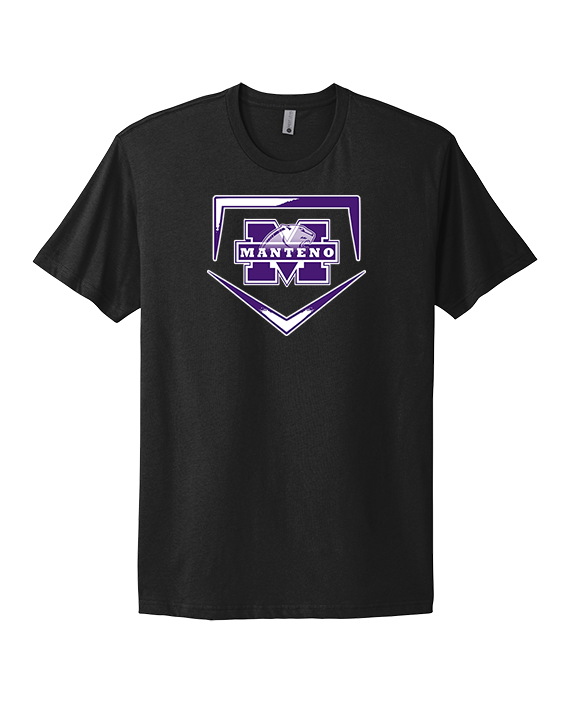 Manteno HS Softball Plate - Mens Select Cotton T-Shirt