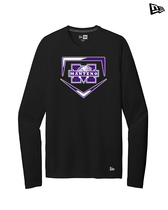 Manteno HS Softball Plate - New Era Performance Long Sleeve