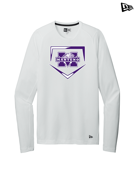 Manteno HS Softball Plate - New Era Performance Long Sleeve