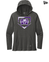 Manteno HS Softball Plate - New Era Tri-Blend Hoodie