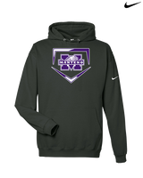 Manteno HS Softball Plate - Nike Club Fleece Hoodie