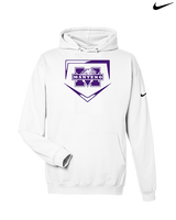 Manteno HS Softball Plate - Nike Club Fleece Hoodie