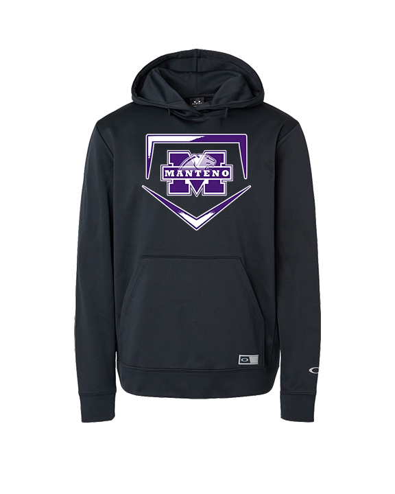 Manteno HS Softball Plate - Oakley Performance Hoodie