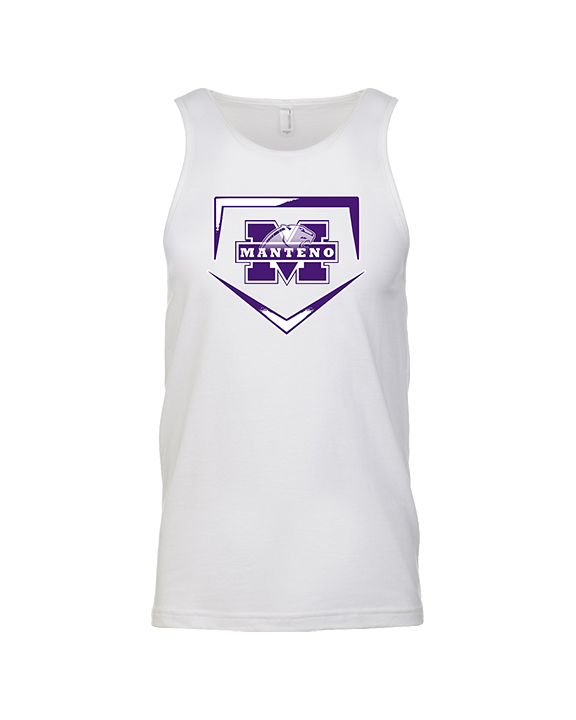 Manteno HS Softball Plate - Tank Top