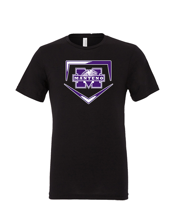 Manteno HS Softball Plate - Tri-Blend Shirt