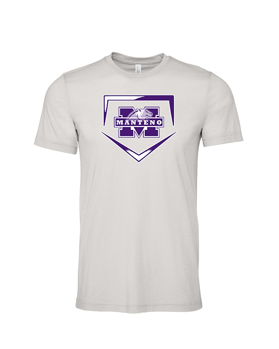 Manteno HS Softball Plate - Tri-Blend Shirt