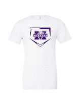 Manteno HS Softball Plate - Tri-Blend Shirt