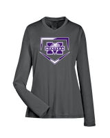 Manteno HS Softball Plate - Womens Performance Longsleeve