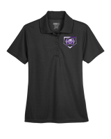 Manteno HS Softball Plate - Womens Polo