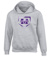 Manteno HS Softball Plate - Youth Hoodie