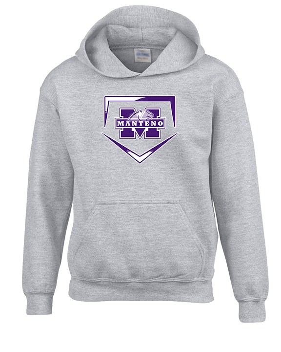 Manteno HS Softball Plate - Youth Hoodie