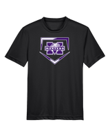 Manteno HS Softball Plate - Youth Performance Shirt