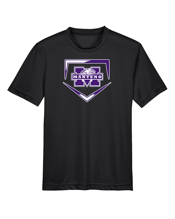 Manteno HS Softball Plate - Youth Performance Shirt