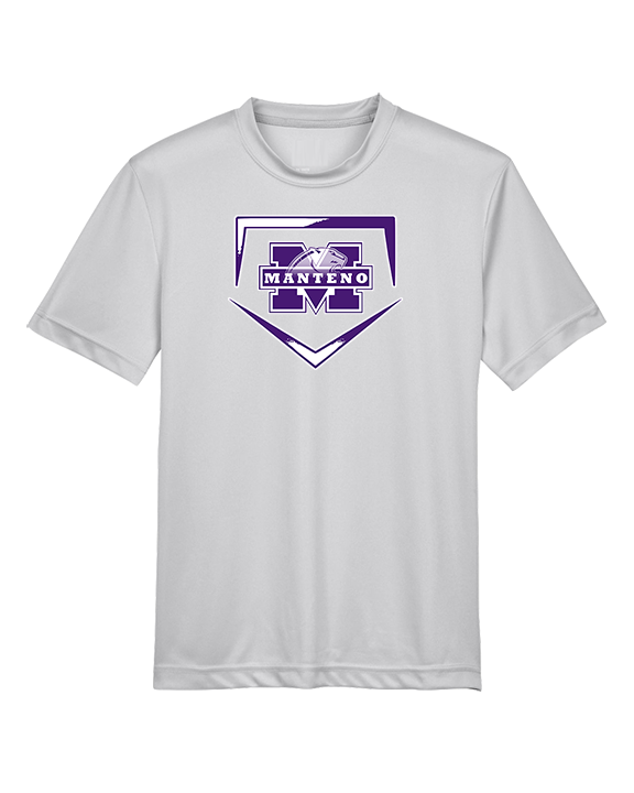 Manteno HS Softball Plate - Youth Performance Shirt