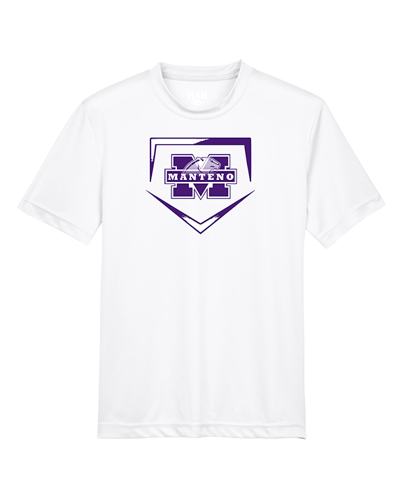 Manteno HS Softball Plate - Youth Performance Shirt