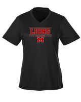 Marshall HS Baseball Border - Womens Performance Shirt