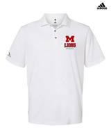 Marshall HS Baseball Shadow - Mens Adidas Polo