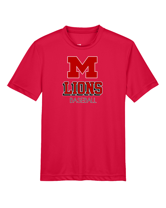 Marshall HS Baseball Shadow - Youth Performance Shirt
