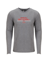 Marshall HS Softball Softball - Tri - Blend Long Sleeve