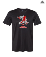 Marshall HS Softball Swing - Mens Adidas Performance Shirt