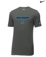 Maui Rugby Club Dad - Mens Nike Cotton Poly Tee