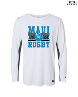Maui Rugby Club Stamp - Mens Oakley Longsleeve