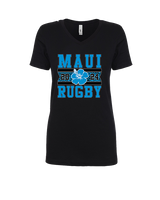 Maui Rugby Club Stamp - Womens Vneck