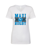 Maui Rugby Club Stamp - Womens Vneck