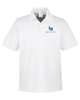 La Habra HS Basketball Stacked - Men's Polo