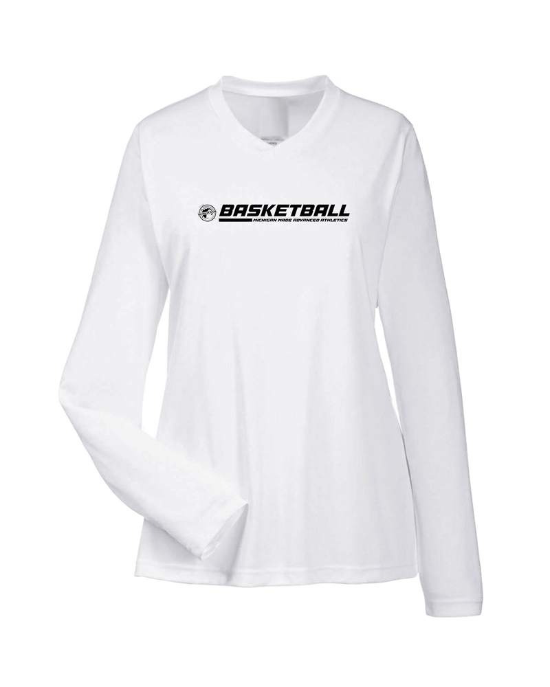 Michigan Made Advanced Athletics Basketball Switch - Womens Performance Long Sleeve