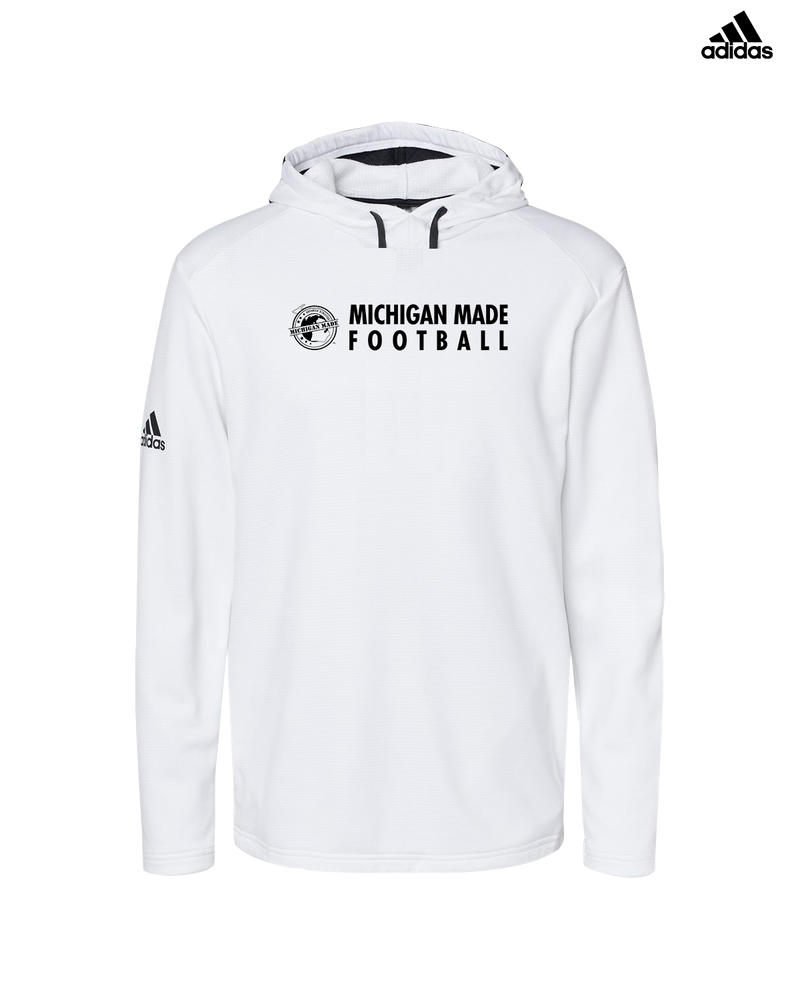 Michigan Made Advanced Athletics Football Basic - Adidas Men's Hooded Sweatshirt