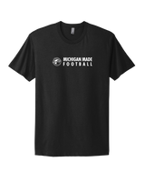 Michigan Made Advanced Athletics Football Basic - Select Cotton T-Shirt