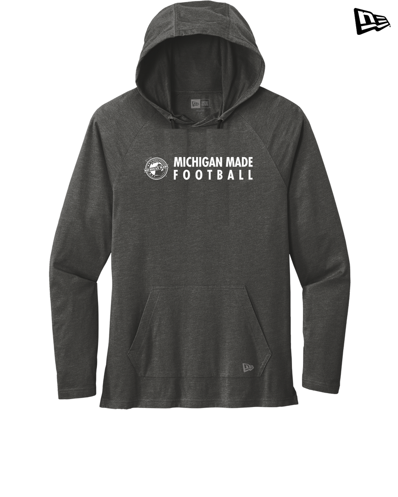 Michigan Made Advanced Athletics Football Basic - New Era Tri Blend Hoodie