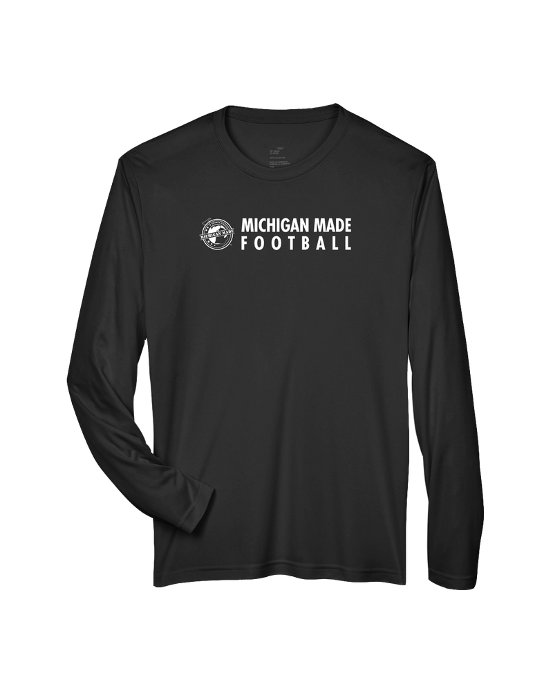 Michigan Made Advanced Athletics Football Basic - Performance Long Sleeve