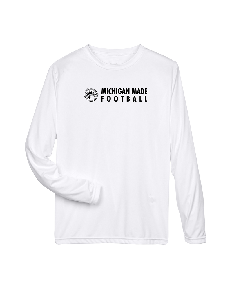 Michigan Made Advanced Athletics Football Basic - Performance Long Sleeve