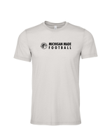 Michigan Made Advanced Athletics Football Basic - Mens Tri Blend Shirt