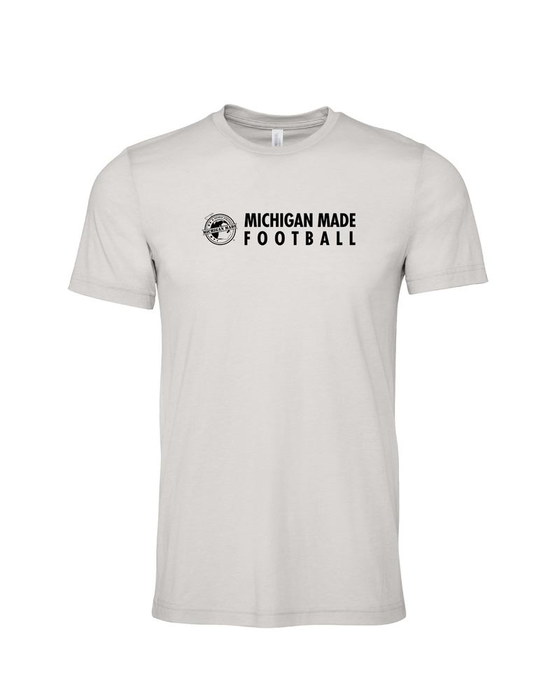 Michigan Made Advanced Athletics Football Basic - Mens Tri Blend Shirt