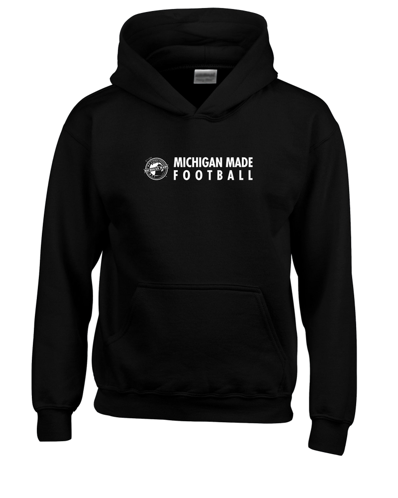 Michigan Made Advanced Athletics Football Basic - Cotton Hoodie