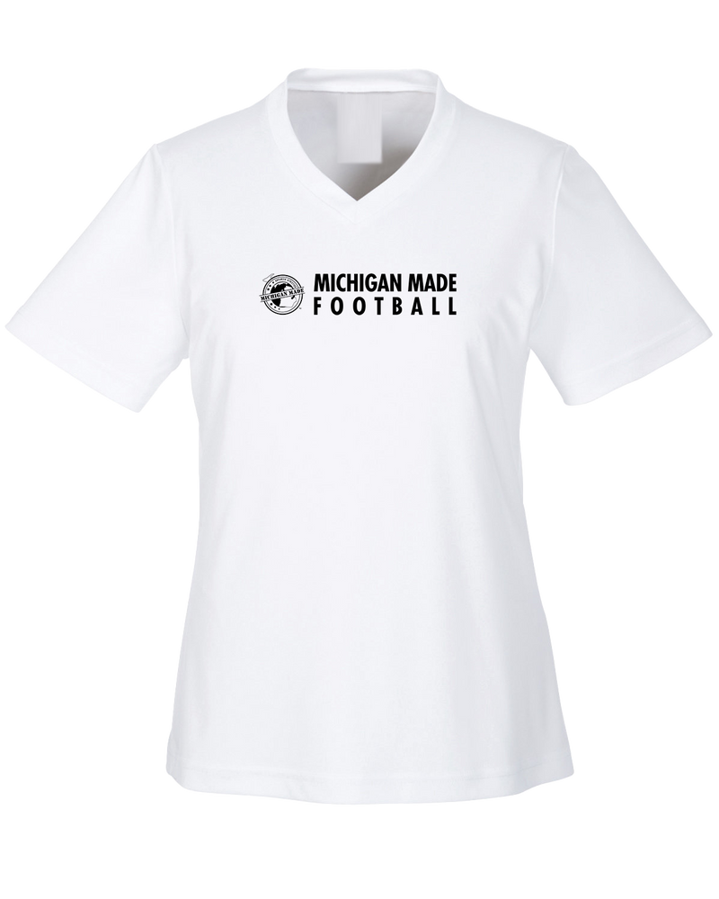 Michigan Made Advanced Athletics Football Basic - Womens Performance Shirt