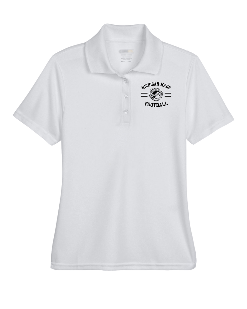 Michigan Made Advanced Athletics Football Curve - Womens Polo