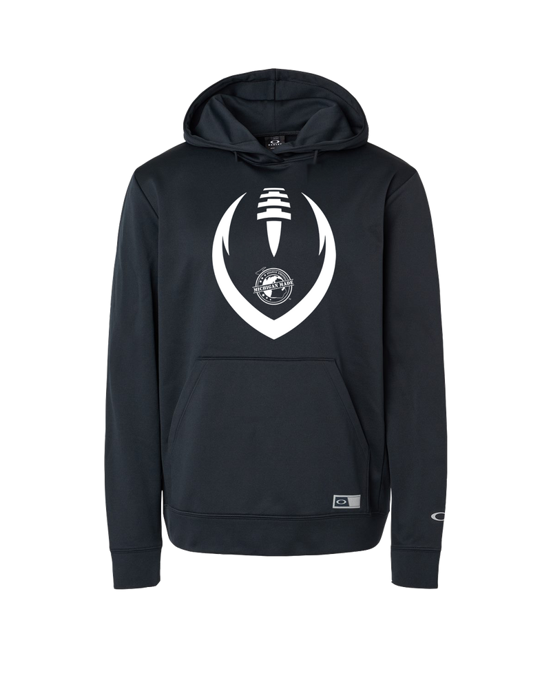 Michigan Made Advanced Athletics Full Football - Oakley Hydrolix Hooded Sweatshirt