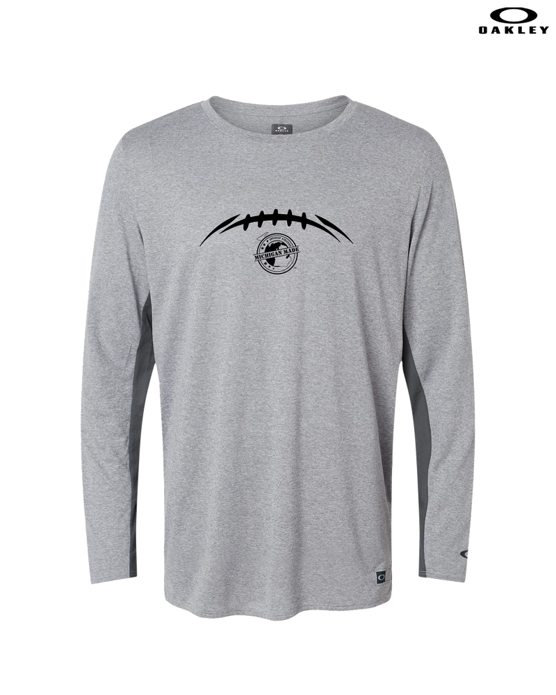 Michigan Made Advanced Athletics Football Laces - Oakley Hydrolix Long Sleeve